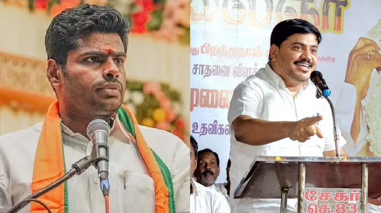 Tamil Nadu BJP chief writes to NCW seeking action against DMK leader Saidai Sadiq’s sexist jibe at female BJP leaders