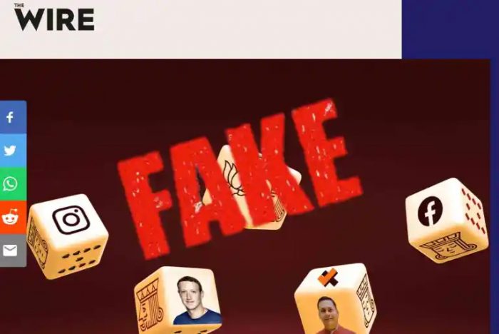 The Wire’s ’email leak’ to explain their first fabricated story against Amit Malviya also turns out to be fabricated: What Meta’s CISO said