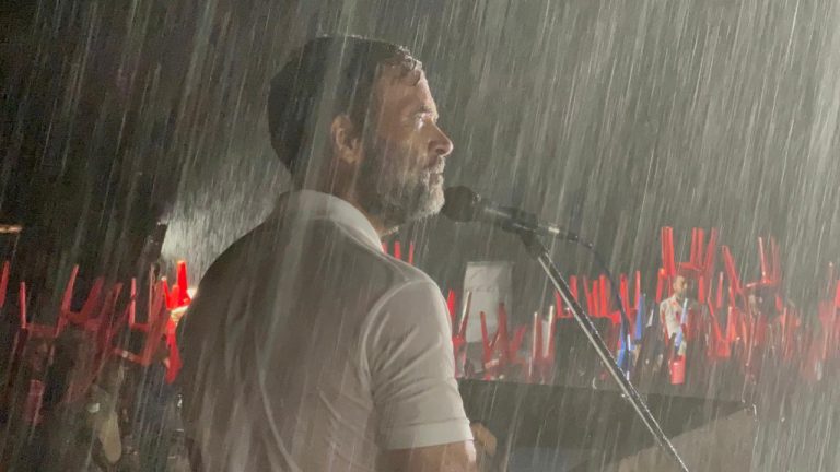 ‘OMG, he is standing in rain’: RaGa fans go gaga over yet another inspiring act from him, here are some others