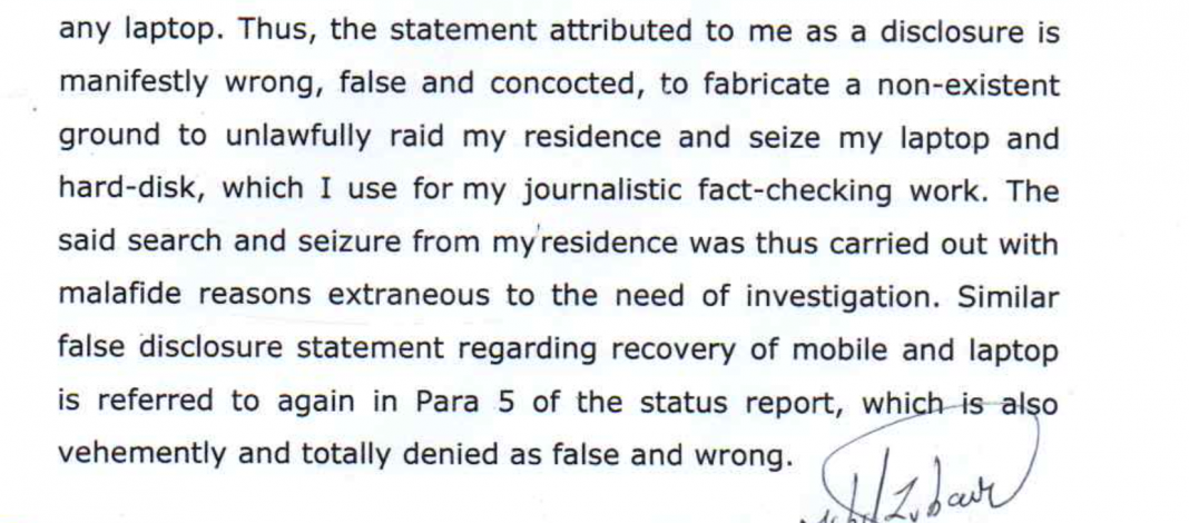 AltNews' Mohammed Zubair files response to Delhi Police's status report to claim evidence collected from his devices are 'inadmissible': What he said