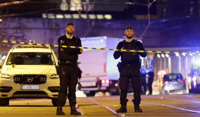 Brussels: 2 police officers stabbed in a suspected terror attack, one dies, reports say attacker yelled 'Allah-hu-Akbar' while stabbing
