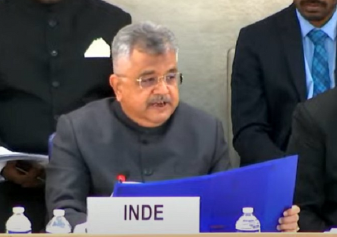 Solicitor General Tushar Mehta at UNHRC slams Pakistan for raking Kashmir issue on world stage