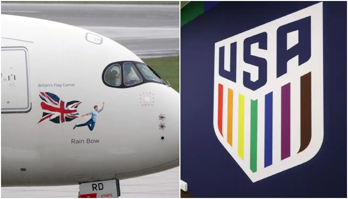 From ‘Rain Bow’ plane to pride colours on logo, Western teams show support to LGBT groups ahead of FIFA World Cup in Qatar