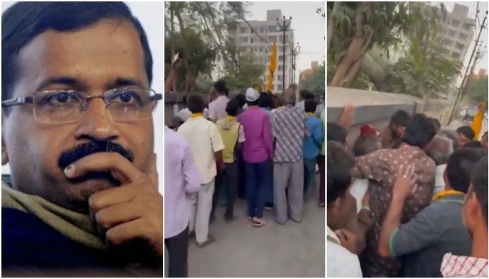 Gujarat Assembly Elections: AAP bribes crowd to attend Arvind Kejriwal's roadshow in Amreli, video viral