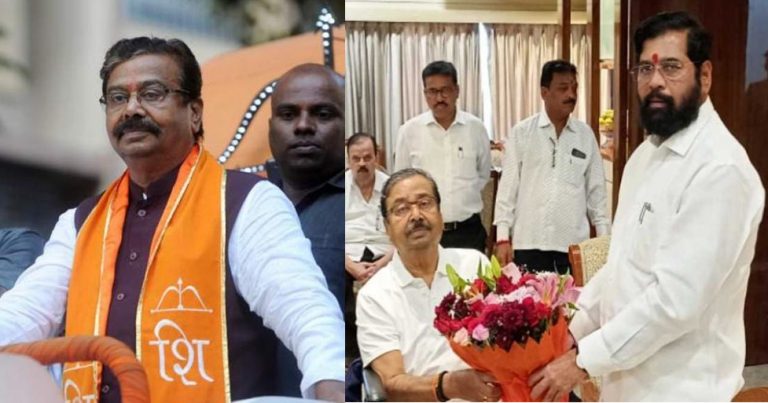 Another big blow to Uddhav Thackeray, senior party MP Gajanan Kirtikar joins the Eknath Shinde faction of Shiv Sena