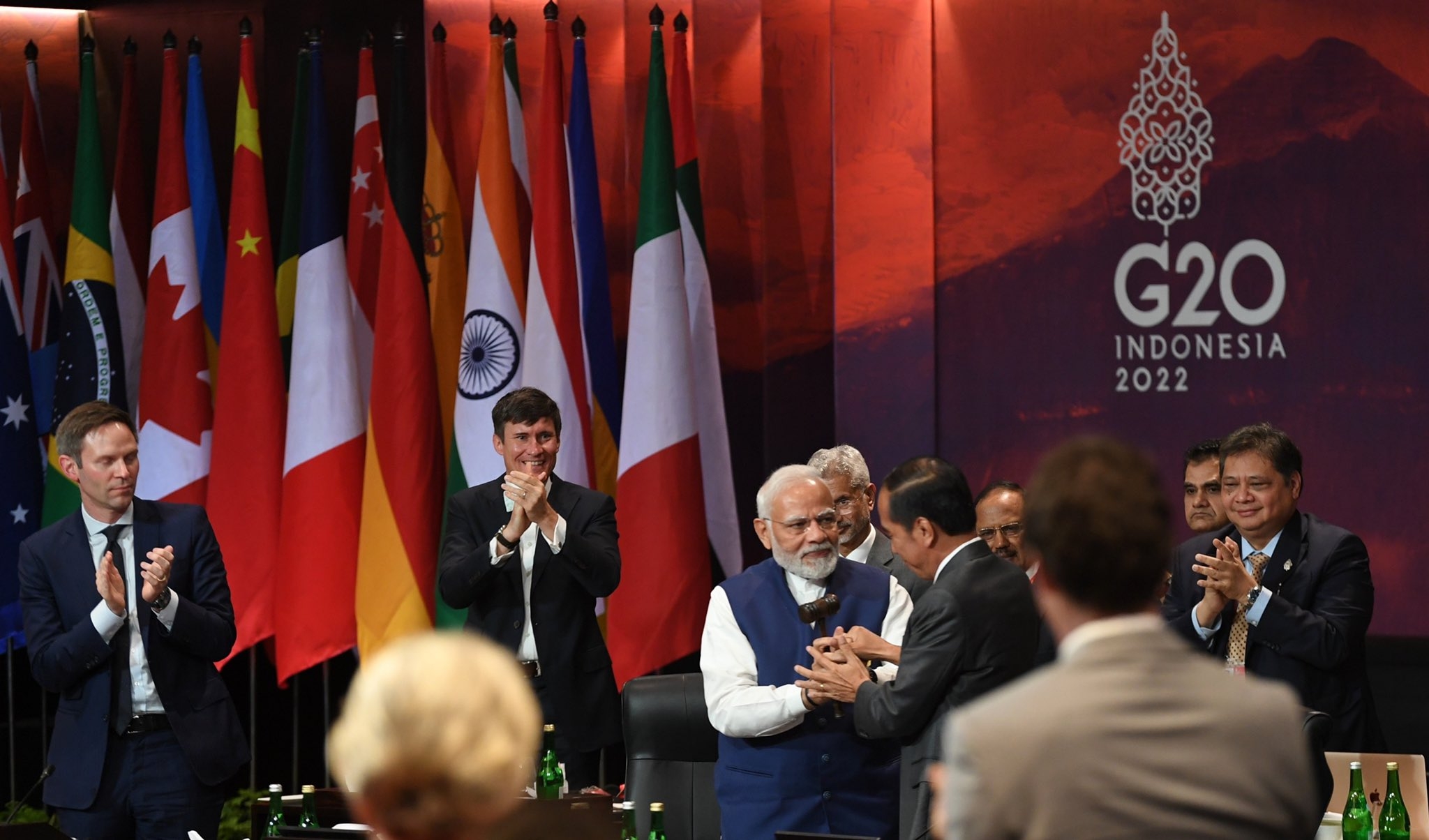 India handed over G20 presidency for next year in Bali