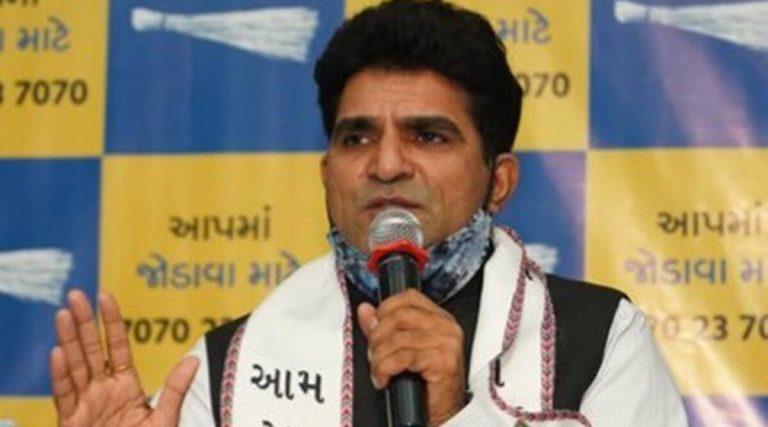 AAP Gujarat chief Isudan Gadhvi booked over his false claim that Rs 830 crore spent on PM Modi’s ‘Mann ki Baat’