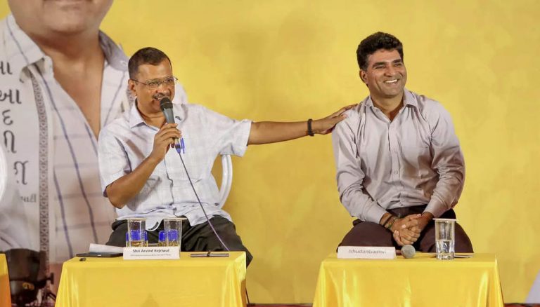 Meet former journalist Isudan Gadhvi, the Aam Aadmi Party’s chief ministerial candidate for Gujarat assembly elections
