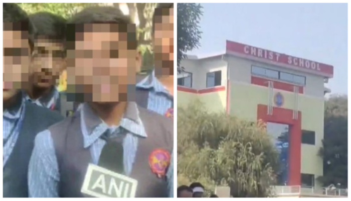 Madhya Pradesh: Christian missionary school punishes student for chanting ‘Bharat Mata ki Jai’ in school assembly, parents protest demanding action