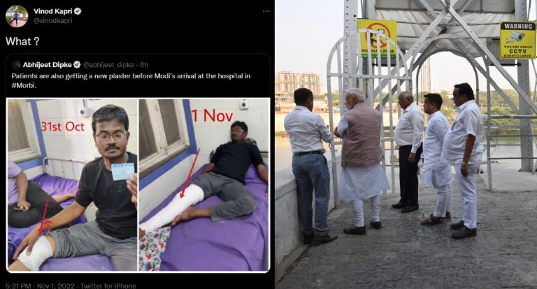 Usual suspects peddle misinformation to insinuate victims were planted ahead of PM Modi’s visit to Morbi: Here’s the truth