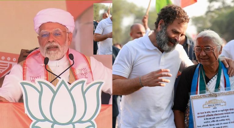 ‘With which face would Congress leaders seek votes in Gujarat?’ PM Modi slams Rahul Gandhi after Medha Patkar joined Bharat Jodo Yatra
