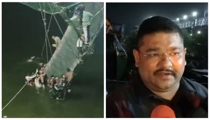 Gujarat bridge collapse: CO of Morbi municipality who admitted that the bridge was reopened without a fitness certificate suspended by govt