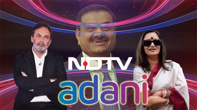 Prannoy Roy and Radhika Roy resign from NDTV promoter firm RRPR after the takeover of the firm by Adani Group