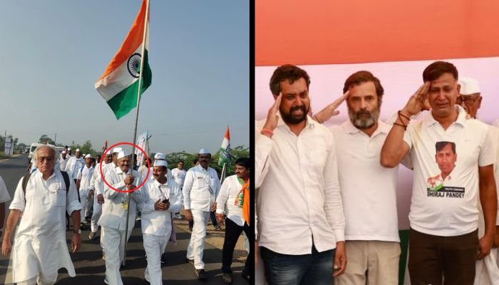 Congress leader dies while taking part in Bharat Jodo Yatra, Rahul Gandhi pays tribute in Nanded in Maharashtra