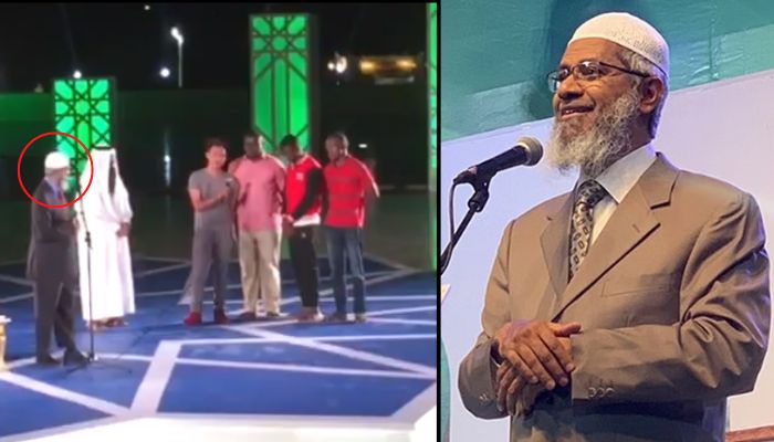 As Zakir Naik arrives in Qatar to spread Islam during the FIFA World Cup, a 2016 video of him converting people goes viral