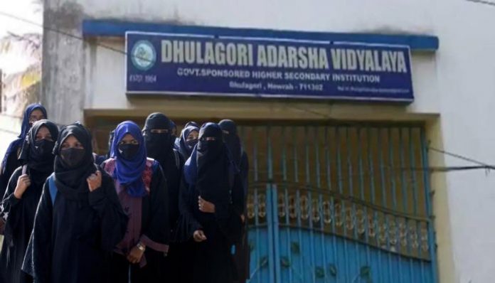 WB: Clash in Howrah after Muslim students wear Hijab to school