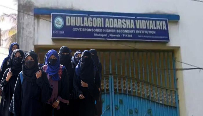 West Bengal: Hindu students wear ‘Namabali’ after school allows Hijab wearing students entry, asks Hindu students to respect ‘dress code’ to ‘diffuse tension’
