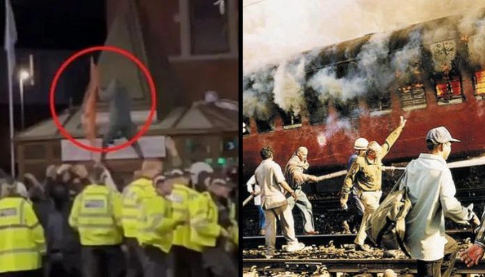 Hindus kidnapped Muslim girl: Fake news spread by Islamists to stoke communal tension in Leicester has eerie similarities with the 2002 Godhra riots