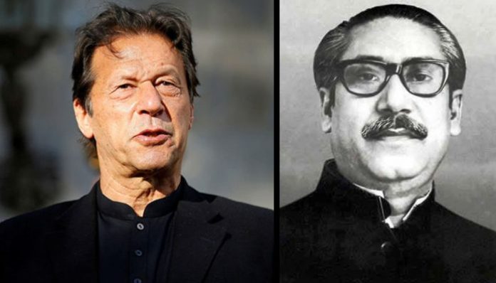 Imran Khan compares himself to Mujibur Rahman and Pak situation to 1971