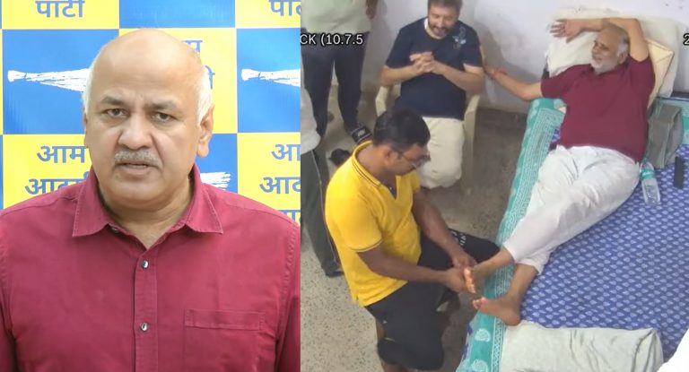 AAP mounts a ridiculous defence for VIP treatment to Satyendar Jain, says massage for ‘spine injury’, fails to explain other special treatments