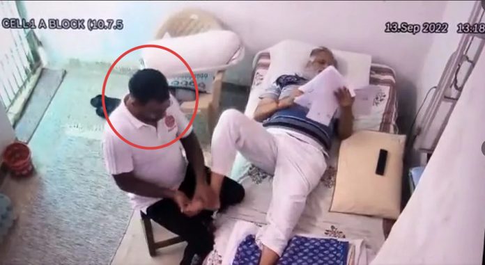 Satyendra Jain massage