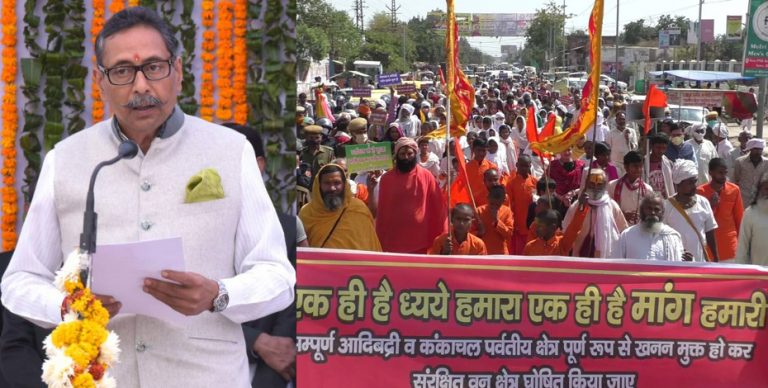 Rajasthan: Tourism minister threatens Hindu seers protesting against illegal mining and stone crushers in Bharatpur