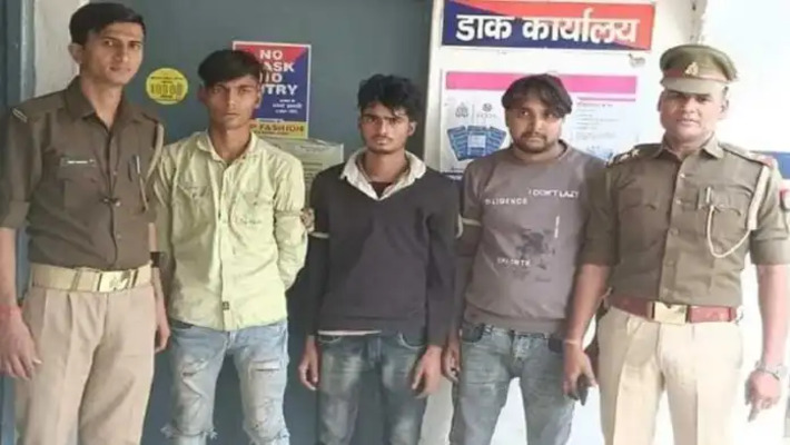 Uttar Pradesh: Rizwan, Shahrukh, and Imran steal Kaali idol, Sheshnag, and lamps from a Hindu temple, arrested