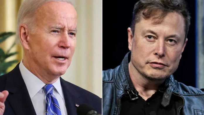 Elon Musk vs Joe Biden