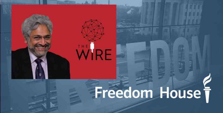Freedom House, that downgraded India to ‘partly free’ and cited The Wire reports, fails to retract its pronouncements even after Tek Fog reports are withdrawn