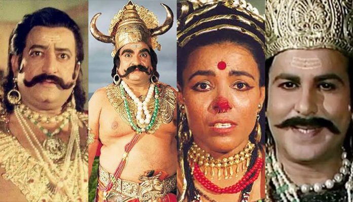 Demonic laughs from Ramayana