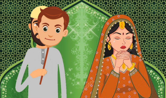 Bihar: Mohammed Ijhar poses as Rakesh Singh to lure a Hindu woman into love marriage, abuses, forcefully converts her religion to Islam