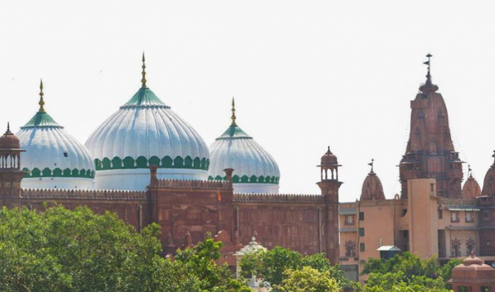 Hindu Mahasabha leader detained during bid to recite Hanuman Chalisa at Mathura Shahi Masjid Idgah