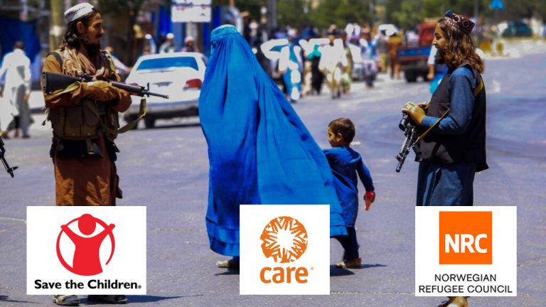 Three major international organisations stop working in Afghanistan after the Taliban government banned women from working in NGOs