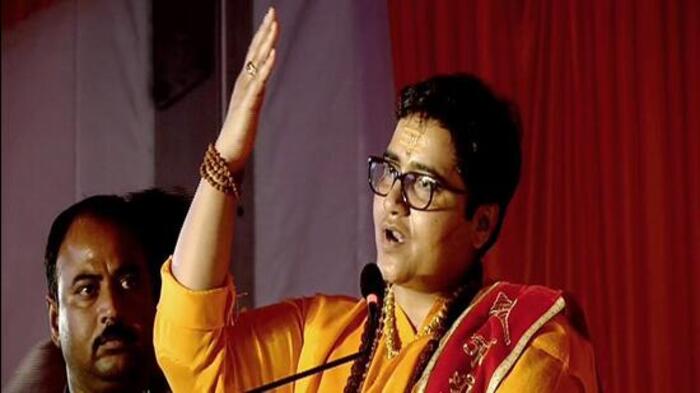 Karnataka: FIR registered against BJP MP Sadhvi Pragya Thakur in Shivamogga for saying Hindus should sharpen their knives to defend themselves