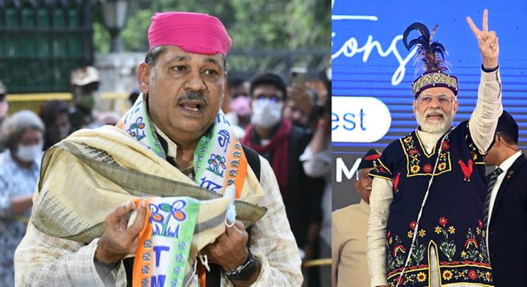 Kirti Azad shares photoshopped image to insult PM Modi, Himanta Biswa Sarma slams him for insulting culture of Meghalaya