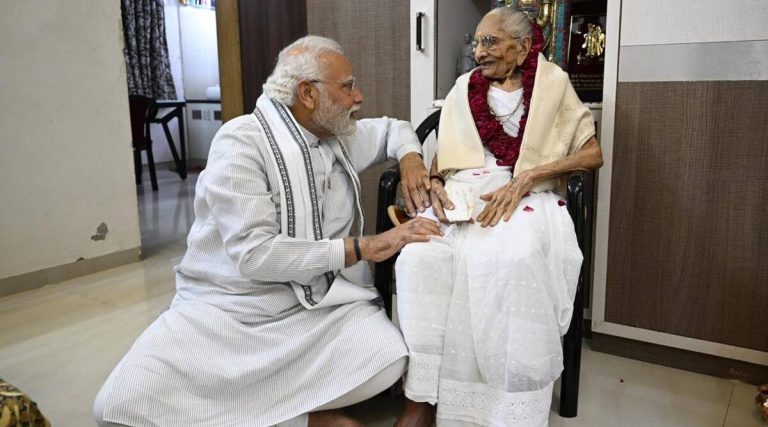 PM Modi’s mother hospitalised after her health deteriorated, details