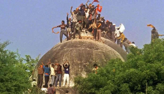 Muslim politicians, and activists cry 'death of Indian democracy' on the 30th anniversary of the demolition of the disputed structure at Ram Janmabhoomi