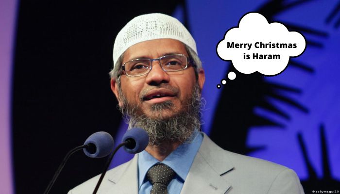 ‘Merry Christmas’ is Haram and even good Christians have to go to Hell: Here are some of the claims of Zakir Naik