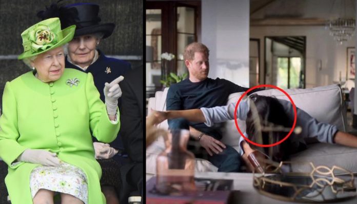 Netizens fume after Meghan Markle mocks Queen Elizabeth II, insults royal family traditions