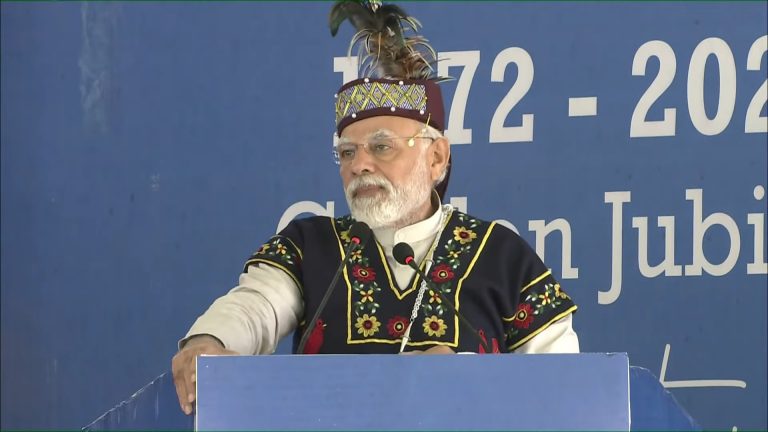 We showed red card to all hurdles of development, from ‘Look East’ and ‘Act East’ now policy is ‘Act Fast and First for Northeast’: PM Modi in Shillong