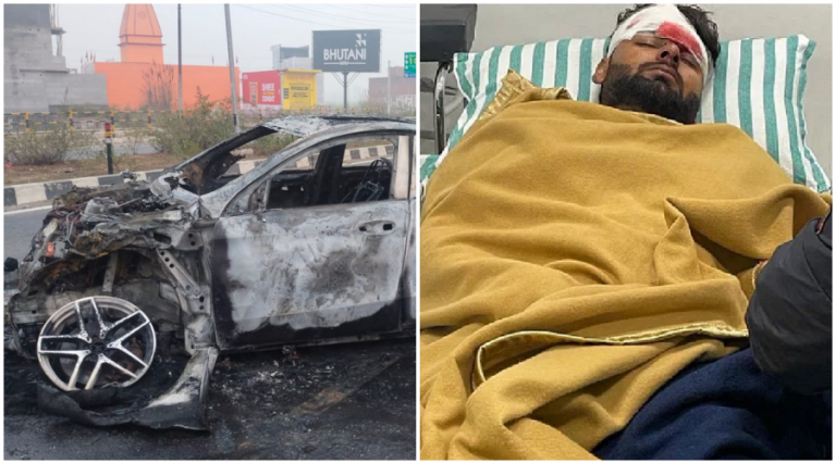 Police refutes reports that men present at the spot looted money from Rishabh Pant’s bag after car crash
