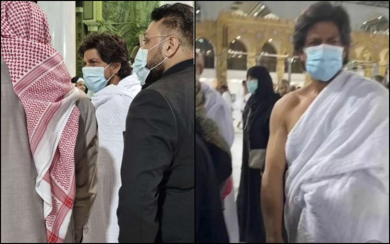 Shah Rukh Khan performs Umrah in Mecca, Muslims call him a ‘sinner’ for keeping idols in his house, being married to a Hindu
