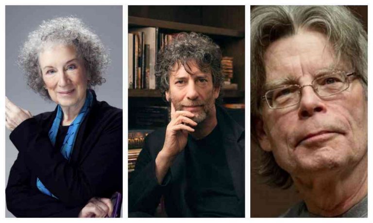 Bestselling authors Neil Gaiman, Stephen King, Margaret Atwood, dozens others comfort a new author after only two people turn up at her author signing event