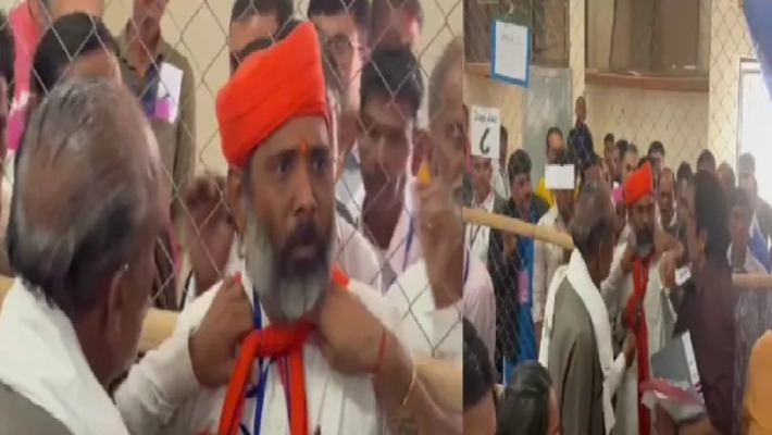 Gujarat Election: Congress candidate Bharat Solanki attempts suicide at the counting centre after alleging EVM tampering