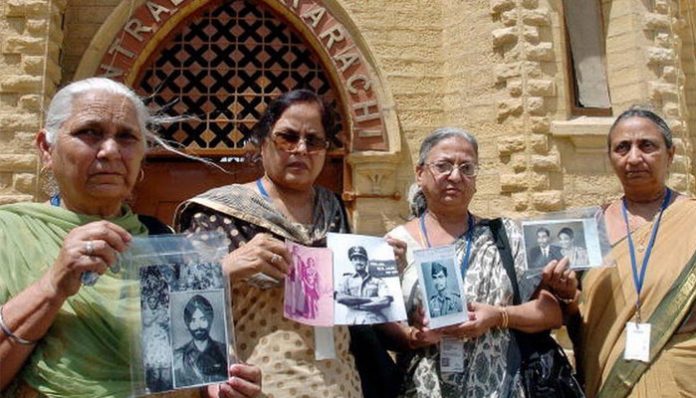Family members of Missing 54 in Karachi in 2007