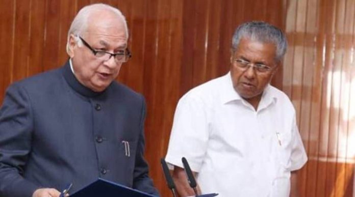 Kerala governor Khan says CM Vijayan is sending goons to hurt him