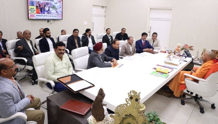 Industrialists from Punjab meet UP CM Yogi Adityanath to seek investment opportunities in the state