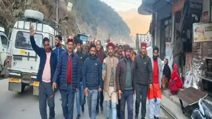 Uttarakhand: Villagers protest against forced religious conversion attempt at a Christmas program, FIR registered