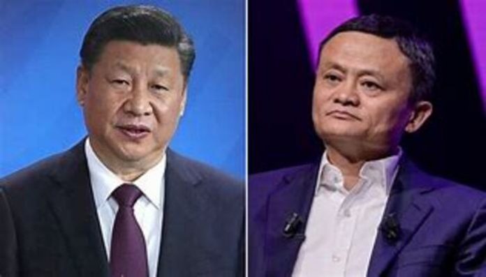 China's Communist Party employs intimidating tactics against big businesses, Alibaba founder Jack Ma staying in Japan