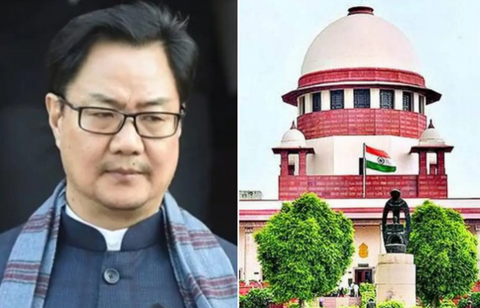 Union Law Minister Kiren Rijiju writes to CJI Chandrachud over appointment of judges, demands its representatives on Supreme Court collegium